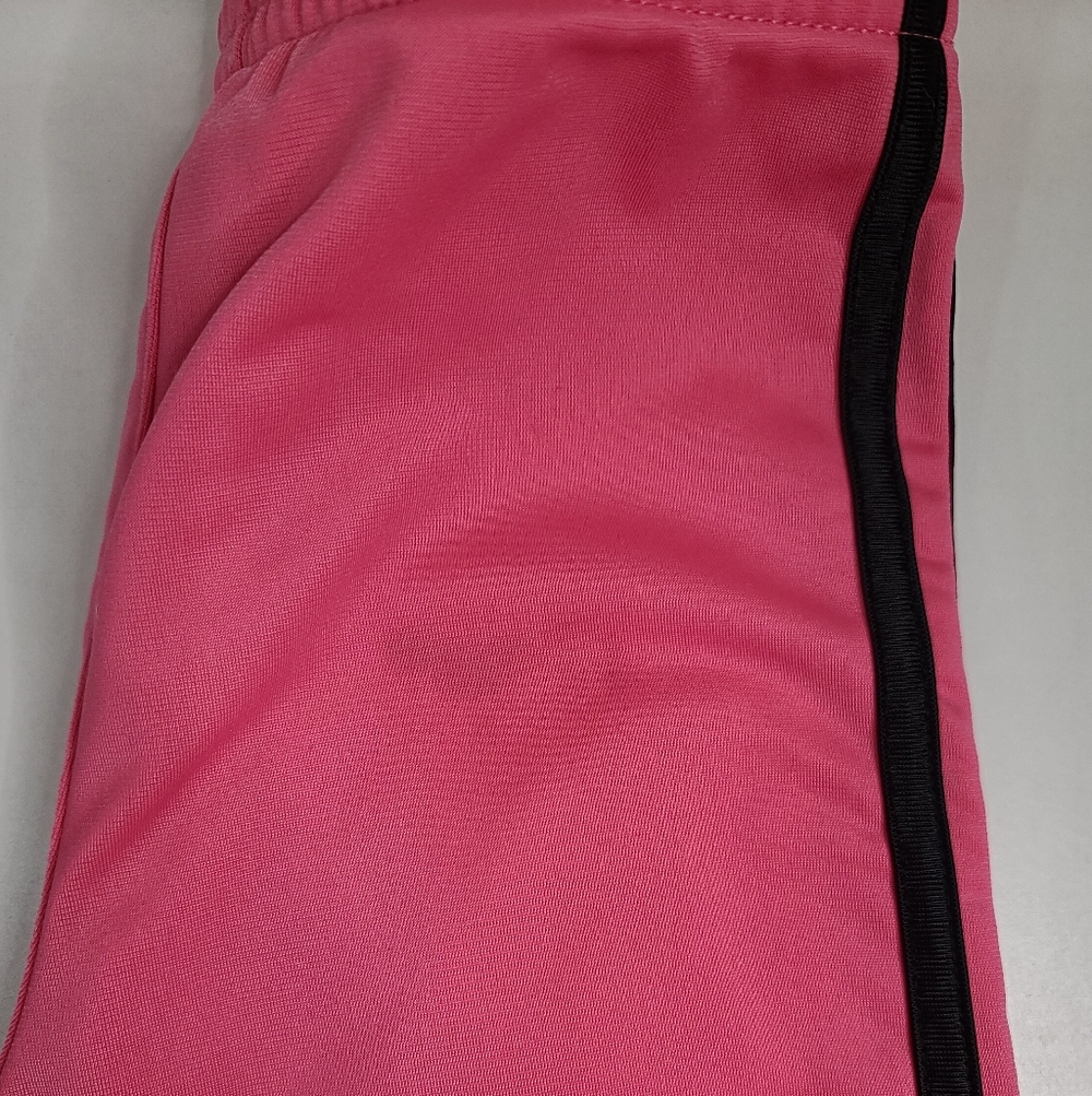 Adidas Pink Tracksuit with Black Accents 4t - Picture 10 of 11
